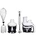 Marks Mixer Elettrico Multifunzione for Uso Domestico Mixer di Succo di Cibo 850W Chopper Food Mixer 600ml Contenitore