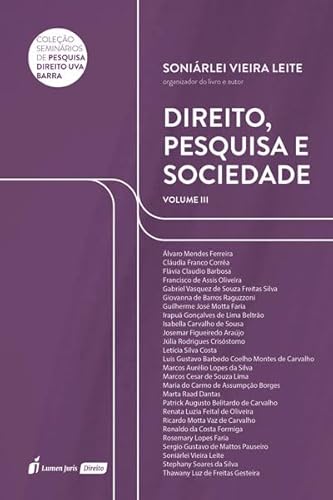 Direito, Pesquisa e Sociedade - Volume III - 2023