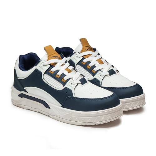 Image of ASIAN Nexus-02 Men's Casual Sneakers | Trendy Lace-Up Design | Lightweight Comfort, Premium Finish & Anti-Slip Sole for Daily Use