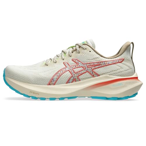 ASICS Women's GT-2000 13 Trail Running Shoes, 10, Nature Bathing/Guava