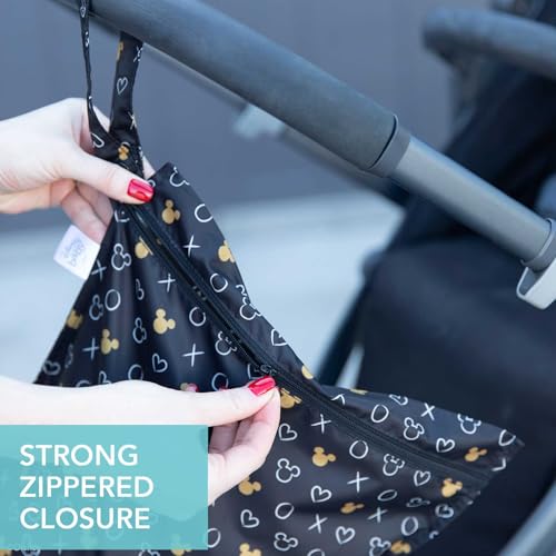 image for Bumkins Disney Waterproof Wet Bag for Baby, Travel, Swim Suit, Cloth D