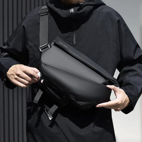 Obsidian Sling Bag, ria obsidian sling bag, crossbody bag men, Waterproof Sling Bag for Men, men crossbody bags (Black A)3