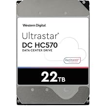 WD Ultrastar DC HC570 0F48155 22 TB Hard Drive - 3.5" Internal - SATA SATA/600 - Conventional Magnetic Recording CMR Method