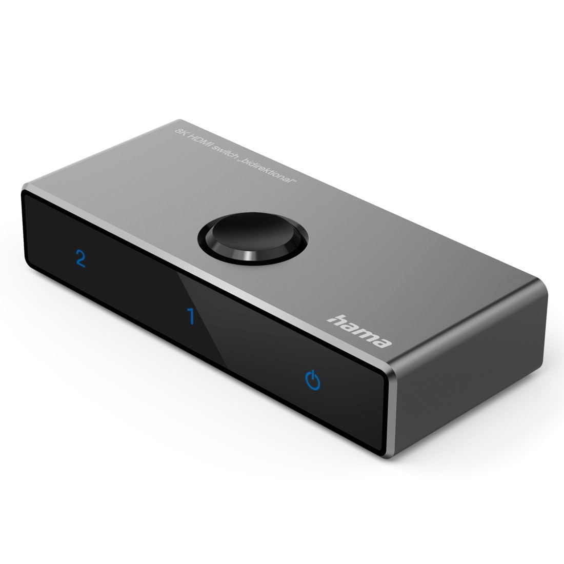 Hama Switch HDMI 8K (2 in 1 out/1 in 2 out, 8K HDMI Switch per TV, PC, monitor, lettore Blu-ray, console, proiettore)