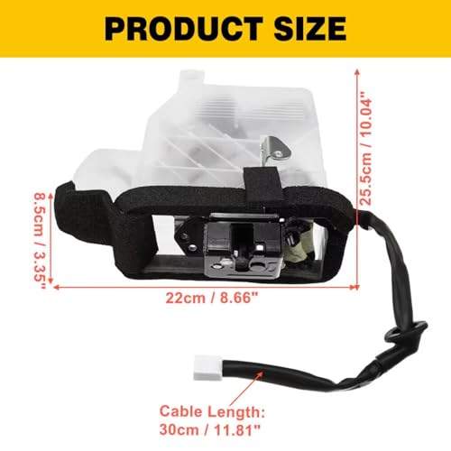Pestillo de puerta trasera con motor actuador para maletero de 4Runner 4.0 4.7 3