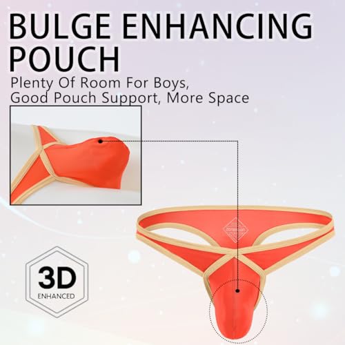 Men's Sexy lingerie Thongs Underwear Pouch Male G-String Athletic Supporter Stretch and Comfort4
