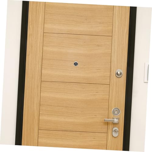 Artibetter mirilla de seguridad para puerta con cubierta de privacidad, duradera, de ángulo amplio, para apartamentos, hoteles y puertas, diseño antirrobo para mayor seguridad miniatura 5