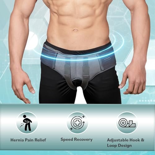 Faja de Soporte para Hernia, Mediana, con Almohadillas Removibles miniatura 5
