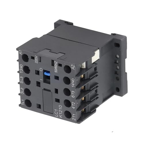 Contator CA, Contator de Potência 12A Tipo K para Elétrico (Tensão da bobina 220V)