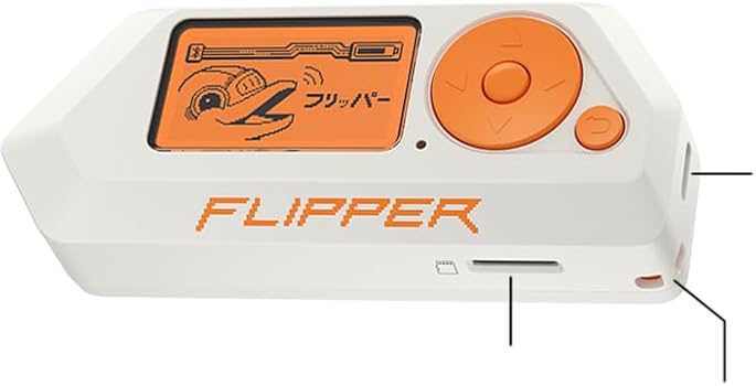 Flipper Zero ホワイト/オレンジ Flipper Zero Portable Multitool White - US