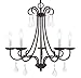 Livex Lighting 40875-92 Daphne 5 Light Chandelier, 24.75" x 24.75" x 22.25", English Bronze