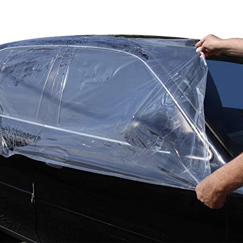 Image of ArmorDillo High Tack Collision Wrap -Free Utility Knife. Full 3 Mil 3-Ply Self Adhesive Crash Wrap for Cars, Collision, Towing, Salvage & Auto Repair, 60 Day UVI Protection - 36 inch x100ft