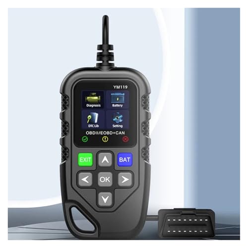 Escáner OBDII YM119 soluciona dudas de fallos mecánicos y borra códigos OBD2 4