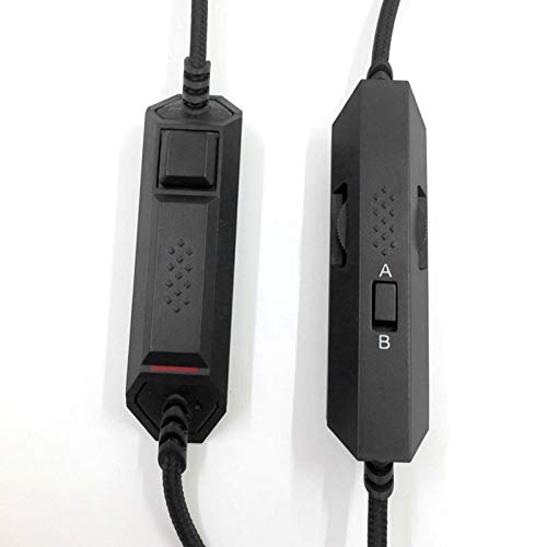 Fone de ouvido Cabo de áudio, controle de volume Cabo de áudio Cabo de áudio Fone de ouvido Cabo de