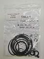 O-Ring Kit Fits Hitachi NV45AA, NV45AB, NV45AB2 Coil Roofing Nailer With Trigger O-Rings