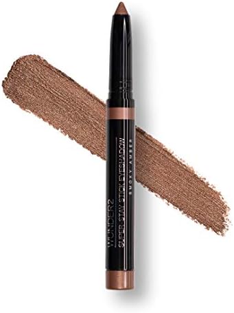 Wunder2 SUPER STAY STICK EYESHADOW Makeup Eye Shadow Pencil Crayon, Smokey Amber