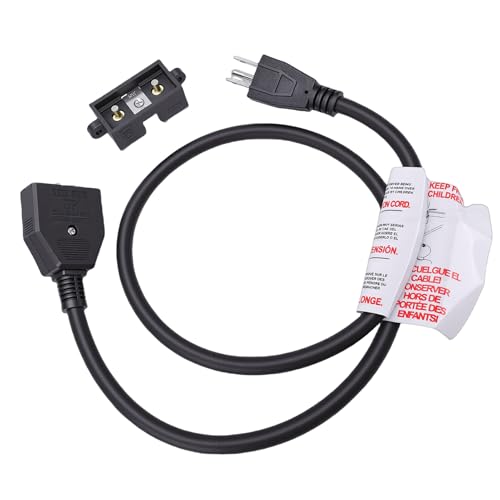 Cordón de alimentación magnético para freidora, reemplazo directo para freidoras eléctricas de 8L y 10L con conexión magnética segura (con accesorios) miniatura 3