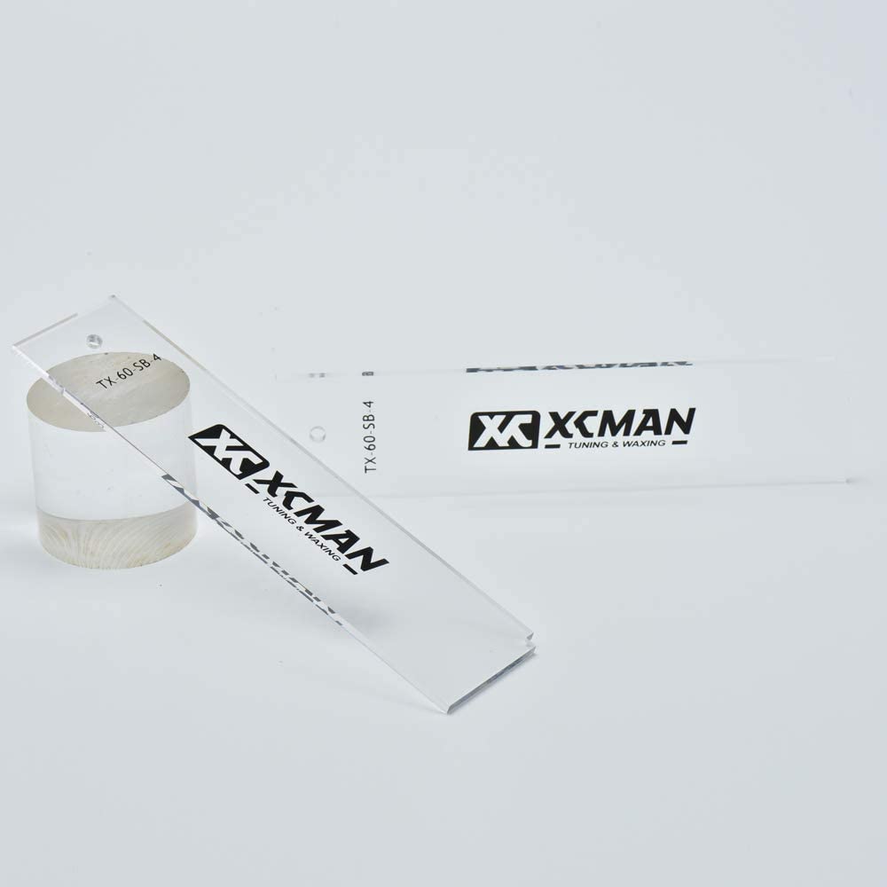 XCMAN Lot de 2 grattoirs en plastique pour skis alpins et snowboard