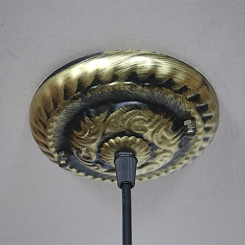 Lampe suspendue E26 double éclairage 61 cm réglable en hauteur