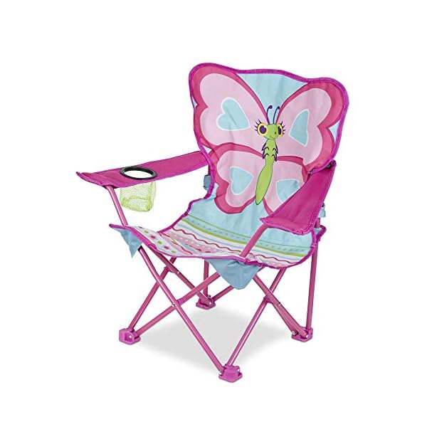 Melissa & Doug Sunny Patch Cutie Pie Butterfly Camp Chair