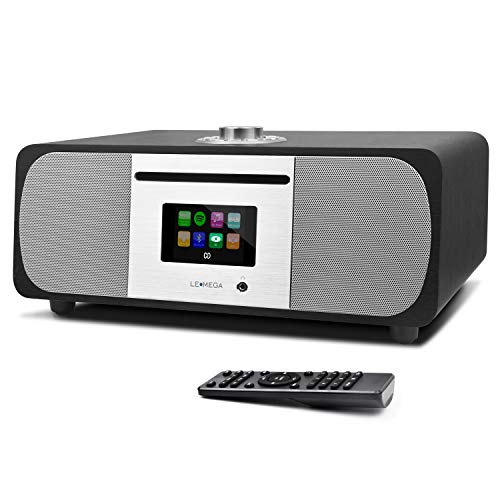 M5+ Stereo Internetradio Kompaktanlage (DAB+,UKW,CD-Player,WLAN,Spotify,Bluetooth,Farbdisplay,USB,AUX, Kopfhöreranschluss,Radiowecker,35