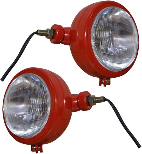 Phares rouges pour tracteur 12V pour réparer le système électrique David Brown
