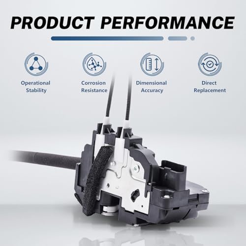 Image of KELOKE Door Lock Latch Actuator Compatible with Nissan Versa 2007 2008 2009 2010 2011, Front Left Driver Side, Replaces# 80501EL00A