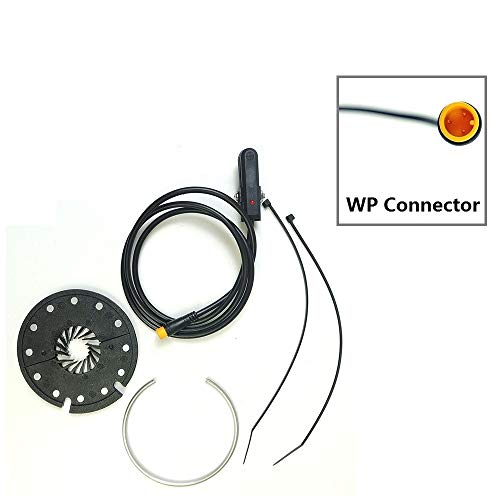 Brands RICETOO Electric Bicycle Accessories Pedal KT-D12L 12 Magnets E-Bike PAS System SM/Waterproof Plug Assistant Speed Sensor. (KT-D12L WP Plug)