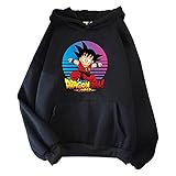 flowereyes Dragon Ball Hoodie Son Goku Hoodie Unisex Kakarotto Hoodie Harajuku Casual Muten Roushi Pullover Kawaii Cute Goku Hoodie