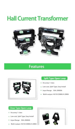 Transformateur de courant AHKC-EKA 0-500A pour mesure précise
