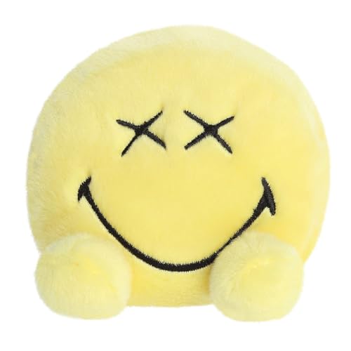 Aurora, 44300, Smiley Official Merchandise, Wild Guy Smiley, 5In, Soft Toy, Yellow