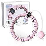 🕒【Fitness mit Anzeigezähler】 Unsere hula gewichteter hoop reifen erwachsene über eine intelligente digitale Anzeigefunktion mit Touchscreen, die die Anzahl der Reifen für Übungsrotationen, Trainingszeit, verbrauchte Kalorien und andere wissenschaftliche Fitnessdaten genau aufzeichnen kann. Der gewichtete Hoola-Hoop hilft bei der sorgfältigen Planung von Trainingsprogrammen und gesünderen und wissenschaftlicheren Übungen.