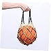 ibasenice Ball Bags Mesh Heavy Duty Storage Bag Nylon Soccer Carrier Mesh Net Drawstring