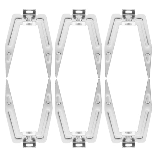HOLIDYOYO Lot De 6 Fourchettes Rotatives Pour Rôtissoire Poulet Et Viande Acier Inoxydable Accessoires De Barbecue Pour Cuisine Extérieure Et Grillades