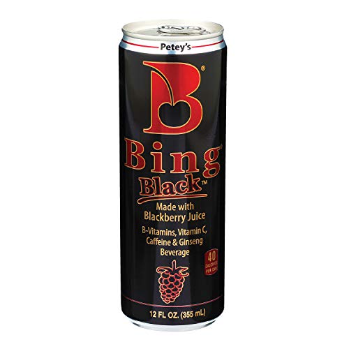 Bing Beverage Company Bing Black, 12 Fl Oz (Pack of 24)