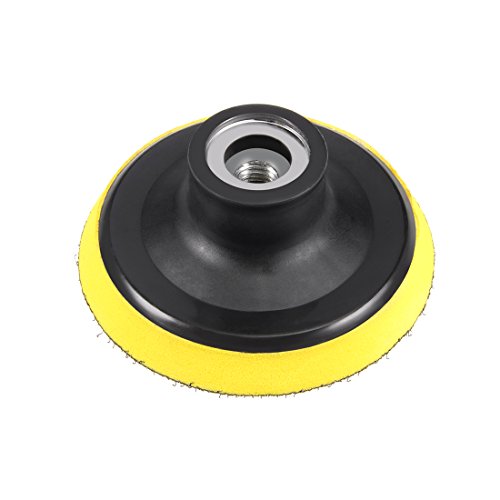 sourcingmap 3" Hook and Loop Backing Pad Sanding Polishing Backer Plate with M10 Female Thread for Random Orbit Sander Polisher Buffer