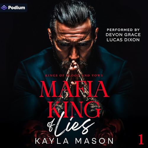 Mafia King of Lies Audiolibro Por Kayla Mason arte de portada