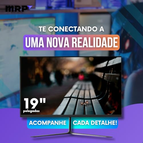Pc Computador Completo Intel Core I7 Memoria 16gb Ssd 480gb Monitor 19