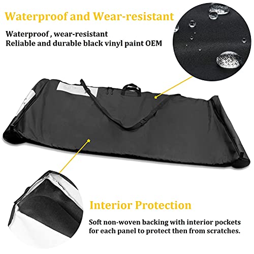 image for Bolaxin Soft Top Window Storage Bag Fits for 2007-2023 Jeep Wrangler A