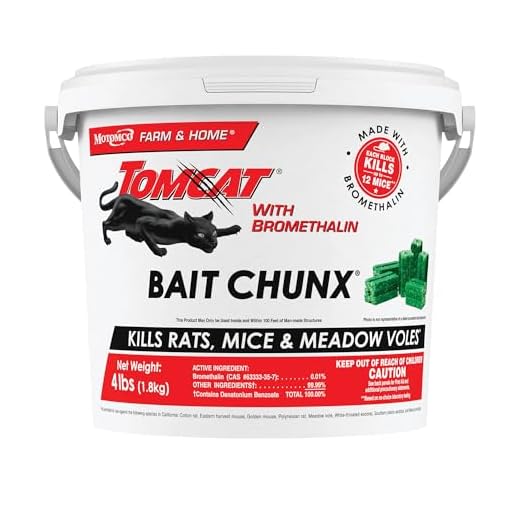 Tomcat With Bromethalin Bait Chunx Pail