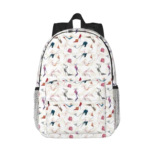 Mochila de tacón alto ergonómica que soluciona la falta de espacio de niños y niñas
