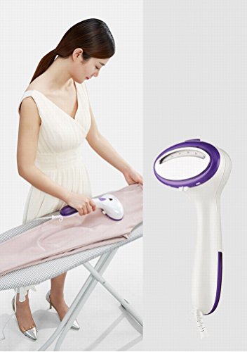 Máquina de planchar portátil de mano mini y blanca para ropa siempre impecable 5