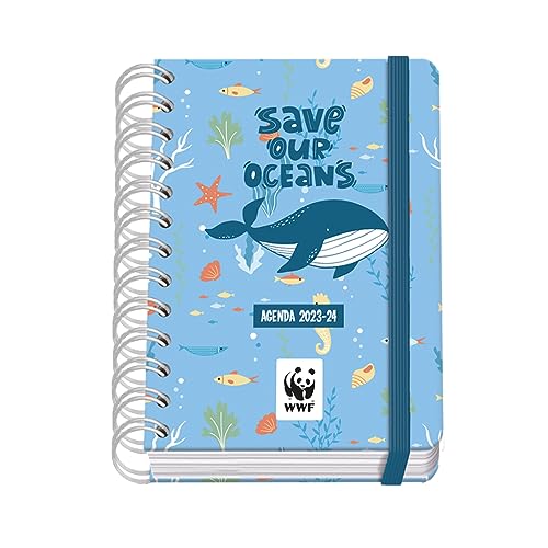 Dohe - Agenda Escolar A6 Día Página Wwf Multicolor Bilingüe En Oferta Dohe - Agenda Escolar - Septiembre 2023 A Junio 2024 - Día Página - Tamaño 12X17 Cm (A6) - Bilingüe: Español E Inglés - Material Escolar - Wwf Save Our Oceans