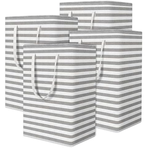 GBACHOOSE 4 Pack 75L Collapsible Laundry Basket Cover