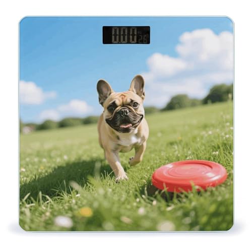 Balanza digital para baño 180 kg con pantalla LCD miniatura 1
