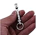 F-P 2pc Silver Whistle for Bird/Pigeon Parrot Pet Training Feeding Helper Frequency Adjust (Silver)