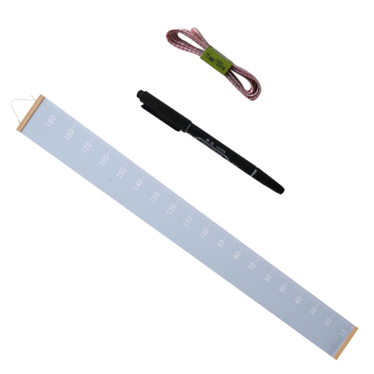 ERINGOGO Hanging Boys and Girls Height Measurement Ruler Boys and Girls Growth Chart Wall Decor No Fading Unique Design