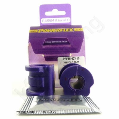 Powerflex PFF85-603-20 2x Tuleja stabilizator przód po obydwu stronach