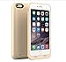Battery Case for iPhone 6Plus / 6sPlus, NOVPEAK [U.S. Warranty] 6800mah External Backup Battery Charger Case Cover Power Bank Pack for Apple iPhone 6 Plus / 6sPlus 5.5 Inch (Gold)