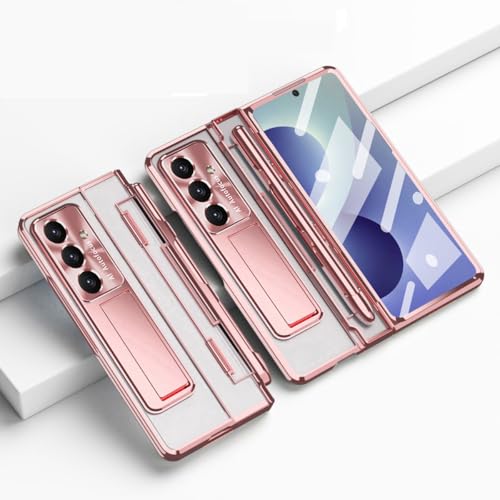 Funda protectora Galaxy Z Fold 8 a prueba de golpes transparente con cristal integrado